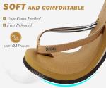 Women's Kaki Arch Support Yoga Flip Flops