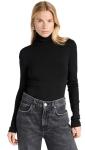 Elegant Black Classic Turtleneck for Women