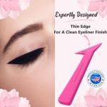 Reusable Eyeliner Stencil with Brush Set