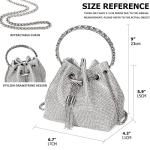 Sweetovo Glitter Evening Handbags for Women