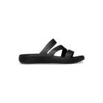 Crocs Women's Black Strappy Getaway Sandals, Size 6