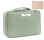 Stylish Green Travel Makeup and Toiletry Bag