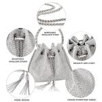 Sweetovo Glitter Evening Handbags for Women