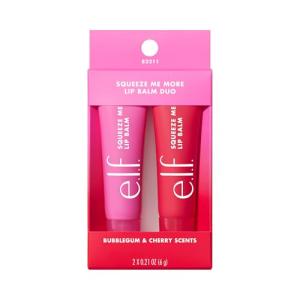 e.l.f. Squeeze Me Lip Balm Duo - Cherry & Bubblegum