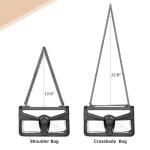 Joryin Stadium Approved Clear Crossbody Bag
