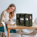 Becokan Waterproof Large Tote Bag with 12 Pockets