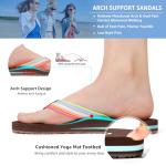 STQ Women’s Arch Support Beach Flip Flops