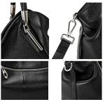 HESHE Black Designer Women’s Tote Handbag
