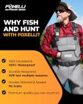 Foxelli Waterproof Neoprene Chest Waders with Boots