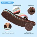 STQ Women’s Arch Support Beach Flip Flops