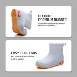 Unisex Waterproof Anti-Slip Chelsea Rain Boots