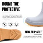 Unisex Waterproof Anti-Slip Chelsea Rain Boots