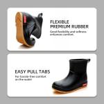 Stylish Waterproof Rubber Rain Boots for All