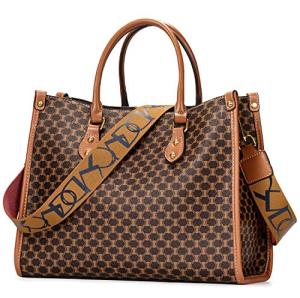 IBFUN Vintage Leather Satchel Handbag for Women
