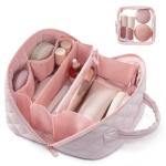 LOVEVOOK Pink Waterproof Makeup Bag Set