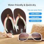 STQ Women’s Arch Support Beach Flip Flops