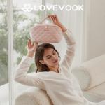 LOVEVOOK Pink Waterproof Makeup Bag Set