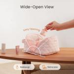 LOVEVOOK Pink Waterproof Makeup Bag Set