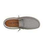 Bruno Marc Grey Slip-On Loafers for Women