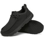 Women's Non-Slip Waterproof Kitchen Loafers - Black