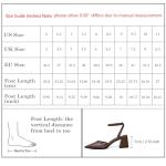 Dark Brown Pointed Toe Slingback Heels for Women