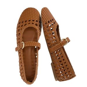 CUSHIONAIRE Windsor Adjustable Strap Women's Flats