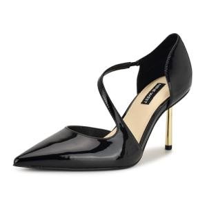 Nine West Black Patent Dolen Pumps for Women