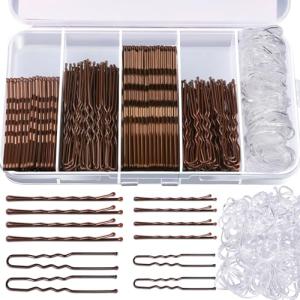 Bobby Pins and Hair Bands Set - 300 Pieces
