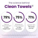 Luxury Clean Towels for Healthy Aging, 50 Count
