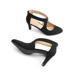 Elegant Black Kitten Heels for Women’s Events