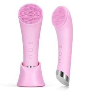 Rechargeable Silicone Cleaning Brush with Massage Tip