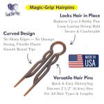 Tortoise Shell Hair Pins Set of 10