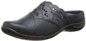 Easy Street Women's Navy Clogs and Mules, Size 8