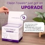 Luxury Clean Towels for Healthy Aging, 50 Count