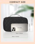 Stylish Two-Layer Waterproof Makeup Bag for Travel