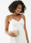Golden Glitter Clutch Purse for Bridal Events