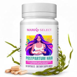 Mama’s Select Postpartum Hair Vitamins for Healthy Growth