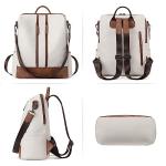 CLUCI Leather Backpack Purse for Women