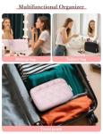 Noozion Puffy Makeup Organizer Bag for Travel