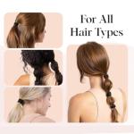 Kitsch No-Damage Stretchable Hair Ties - Black