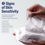 Gentle Makeup Removing Face Wipes - 25 Count