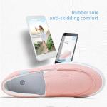 Comfy Pink Canvas Slip-On Sneakers for Fashion