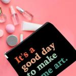 Artistic Makeup Bag for Creative Women