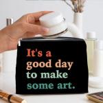 Artistic Makeup Bag for Creative Women