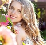 Set of 10 Floral Pearl Hair Clips