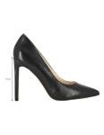 Nine West Tatiana Black Leather Pumps, Size 10