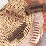 Set of 8 Matte Hair Claw Clips for Women