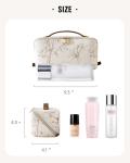 Stylish Waterproof Travel Makeup Bag for Women