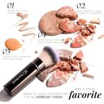 20-Piece Makeup Brush Set with Travel Case