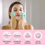 Silicone Face Scrubber and Cleansing Brush Set